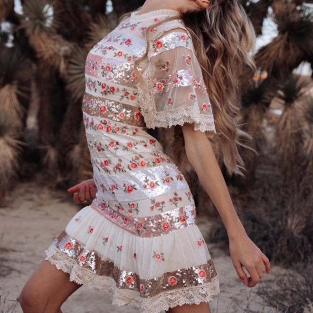 BHLDN Needle & Thread Dress fits size US 8 $519